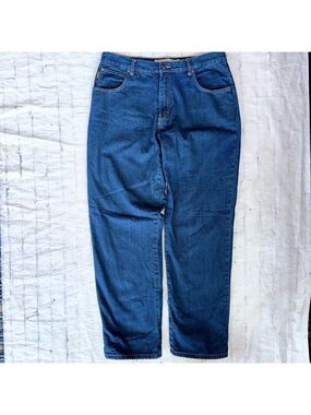 NWOT Women’s Size 14 Cabela’s Casuals Fleece Lined Blue Denim Jeans